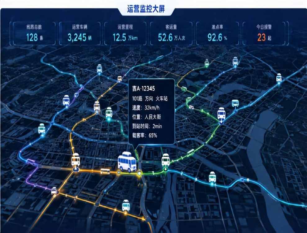 公交运营辅助调度平台
