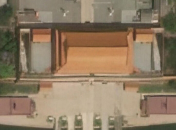 超分辨率重建后的高清影像